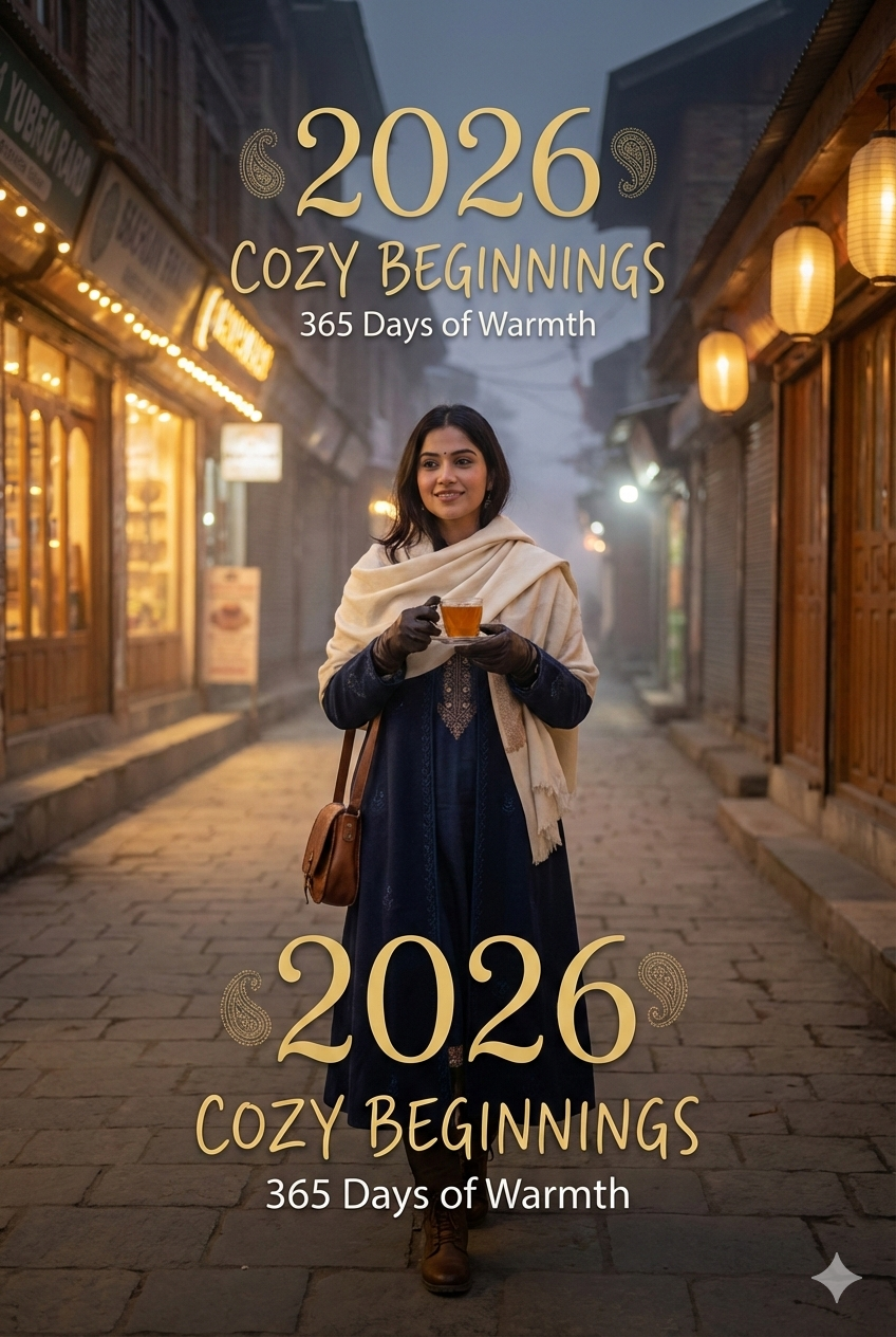 Walking Into 2026: Cozy Beginnings in Kashmir